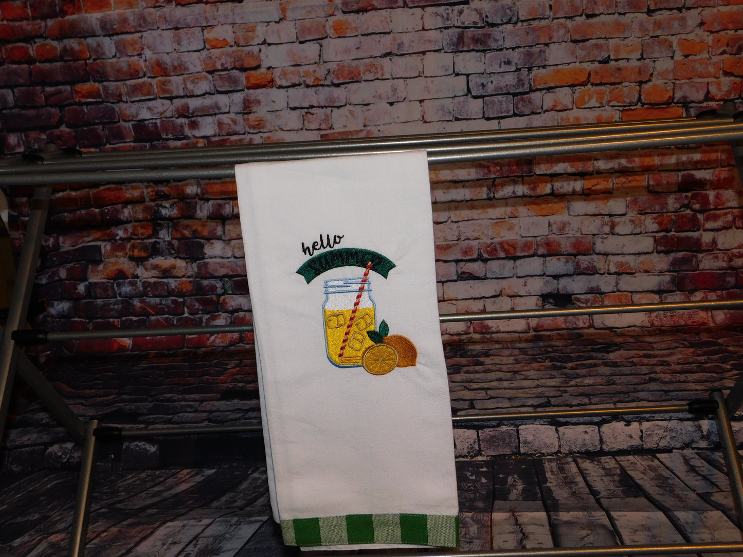 Hello Summer-kitchen towel