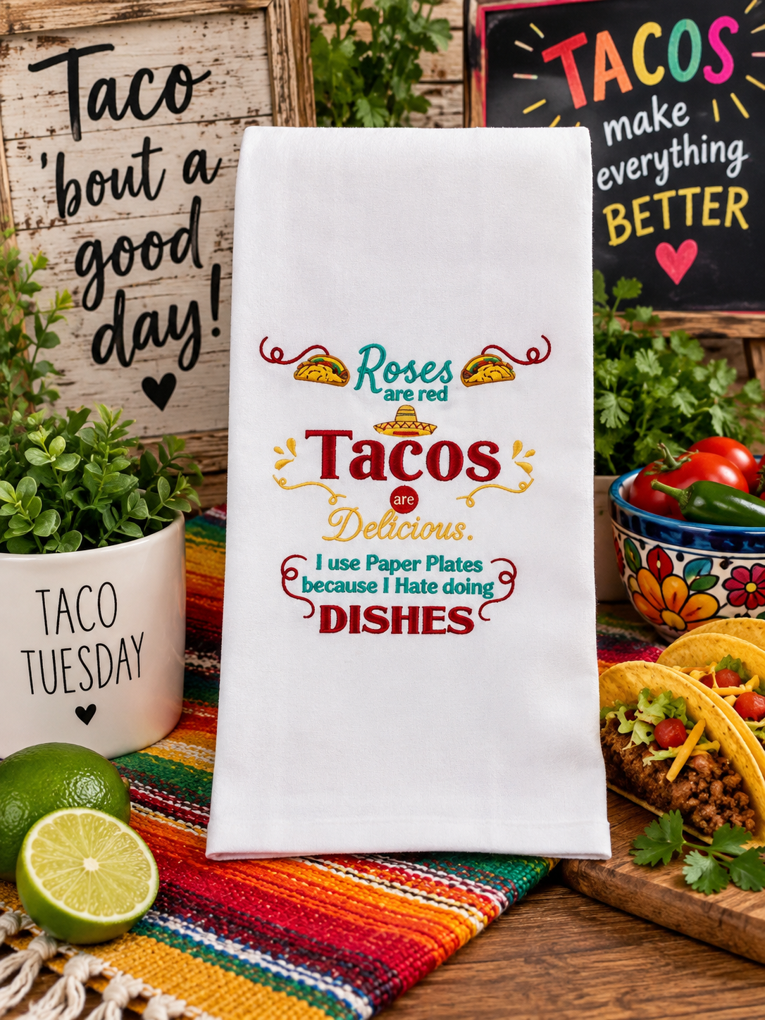 Tacos are delicious