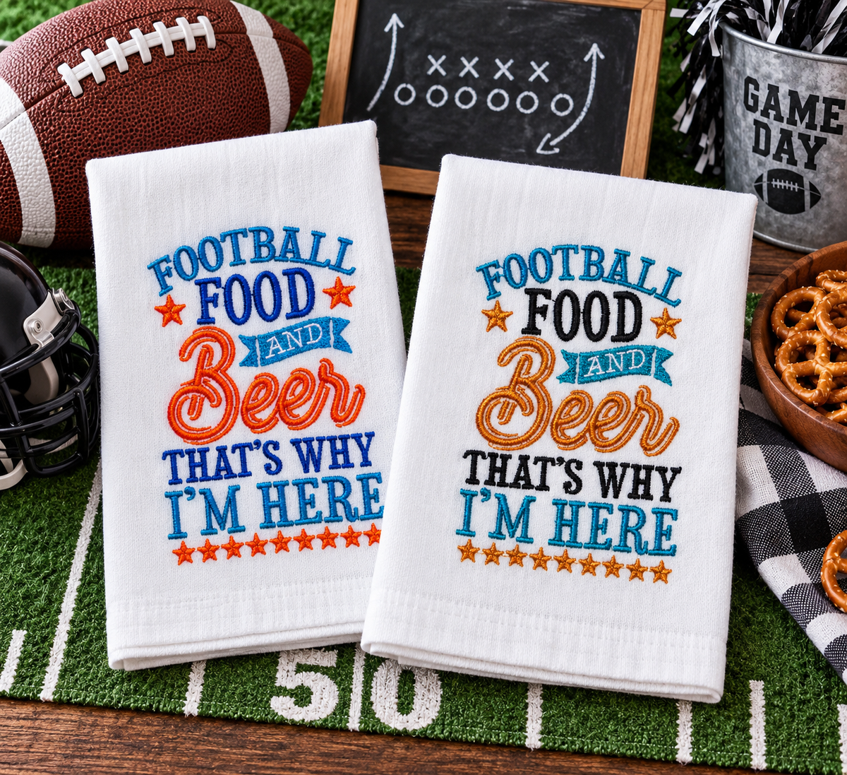 Football kitchen Towel