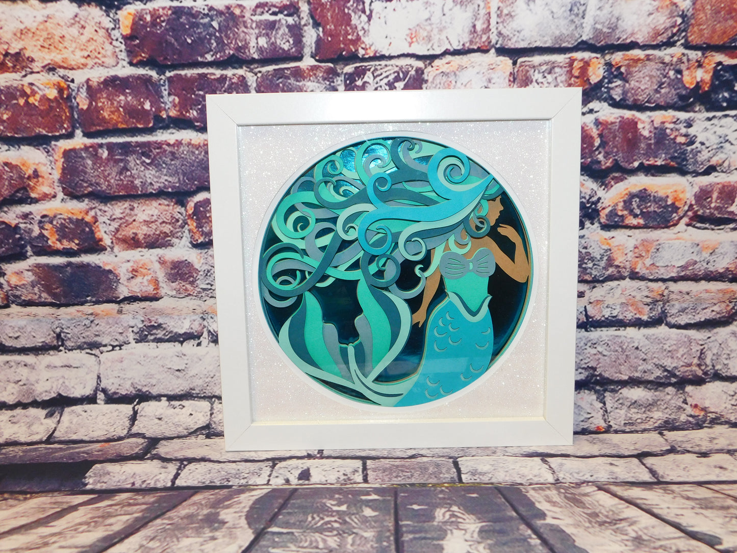 Enchanting Mermaid 3D Frame