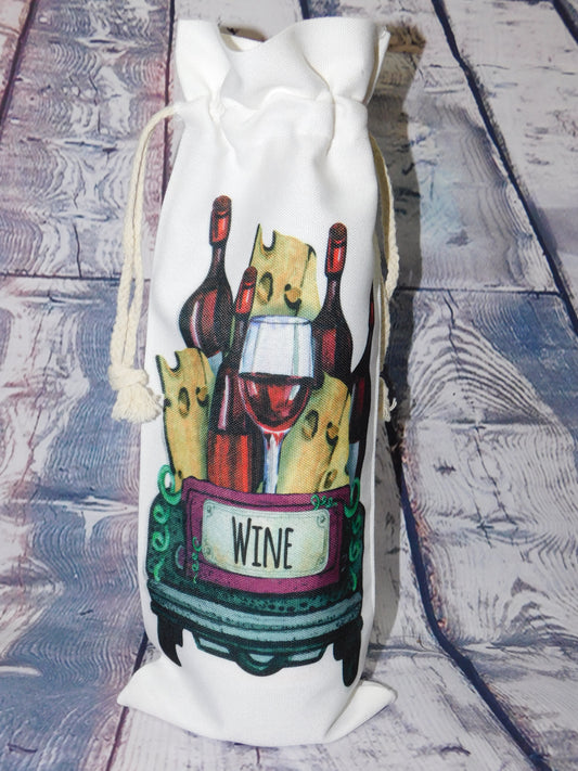 Cheese & Wine Celebration Wine Bag