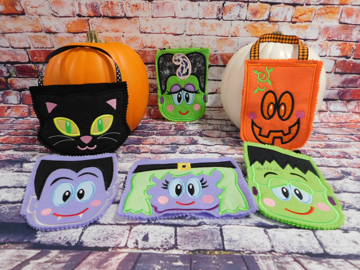 Cute Halloween treat bags