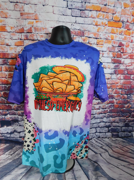 Clearance-In Queso Emergency Sublimation shirt